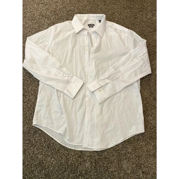 Van Hausen | Shirts | Van Heusen Mens Dress Shirt Regular Fit Flex Collar  Stretch Xl | Poshmark